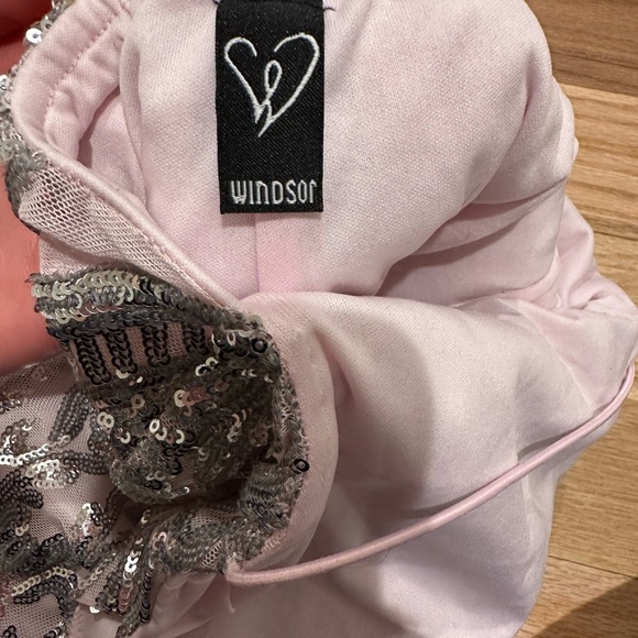 Windsor Formal/Dance Dress Pink and Silver - Picture 4 of 4